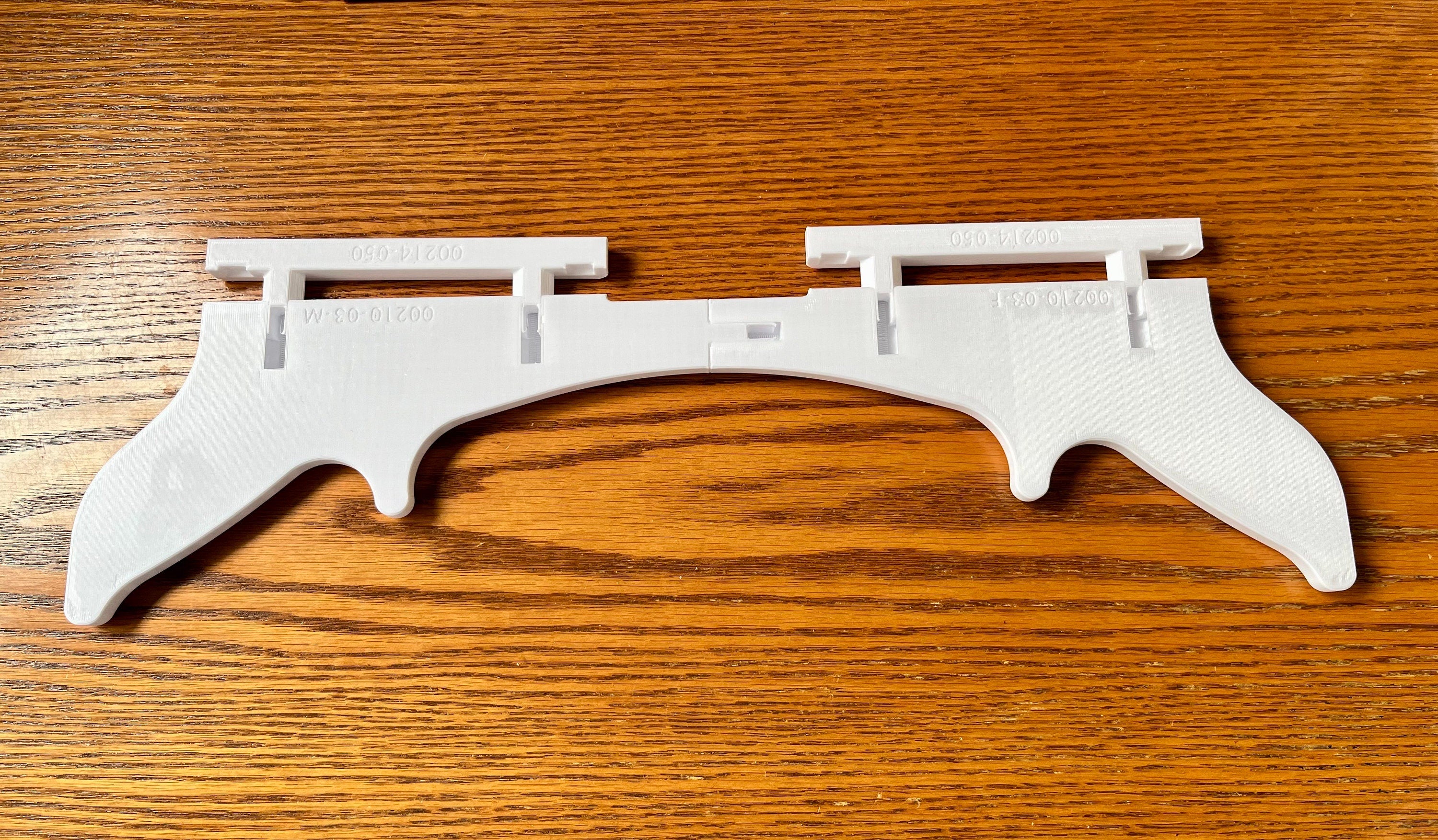 NoScoot: Trashcan Spacer 00210-03 compatible with SimpleHuman 60L Semi-round Trash can CW2029