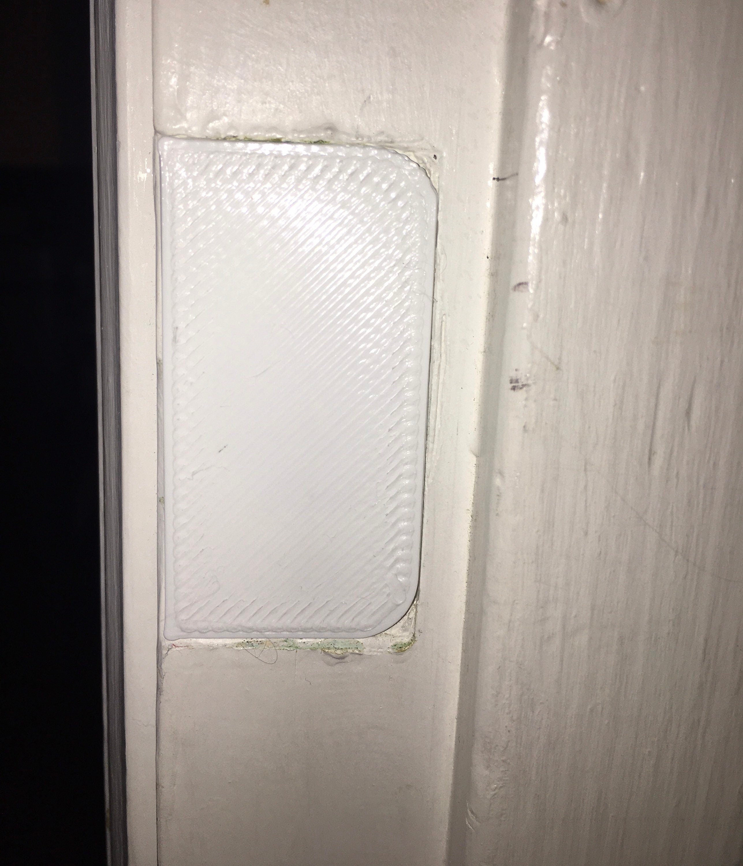 00209 Dutchman Striker Plate Filler in Various Sizes (Handy assist in covering old striker plate recesses)