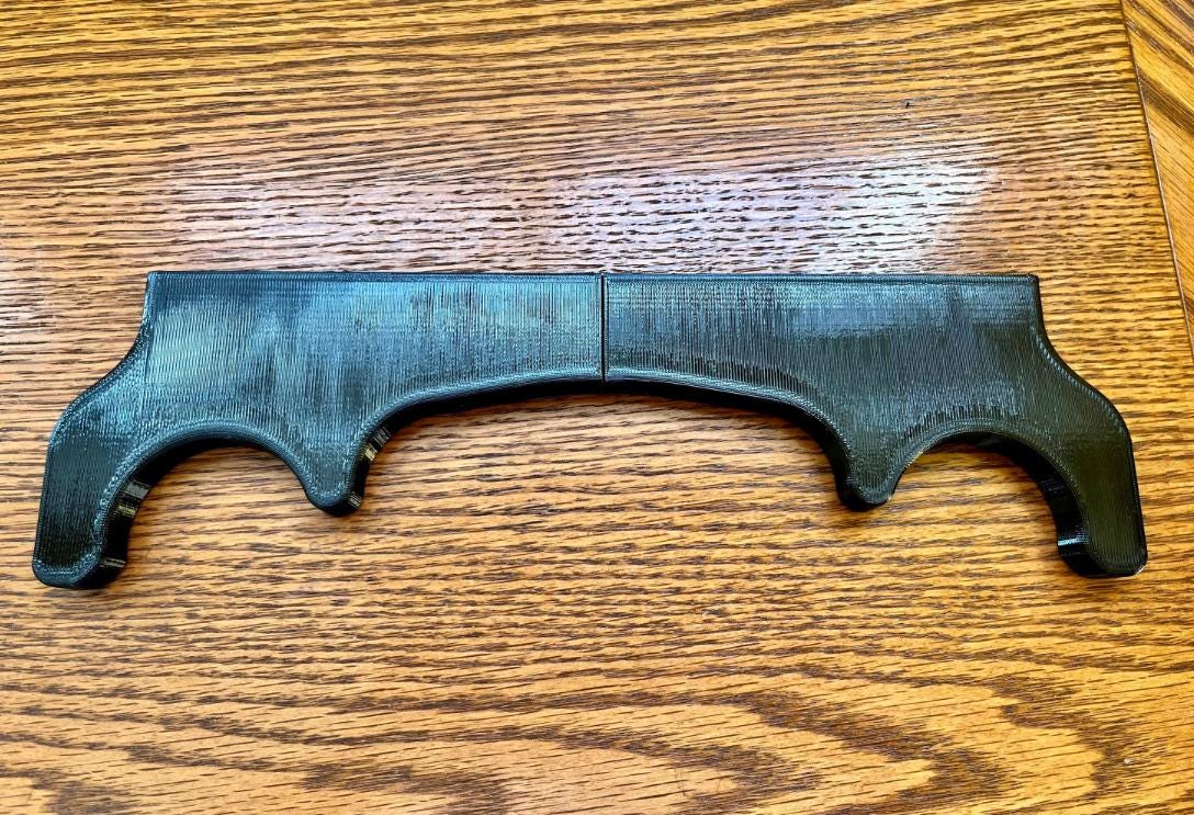 NoScoot: Spacer 00210-01 Compatible with SimpleHuman Butterfly Trash Cans 45L Butterfly CW1897, 30L Butterfly CW1824, Recycler 40L CW2017